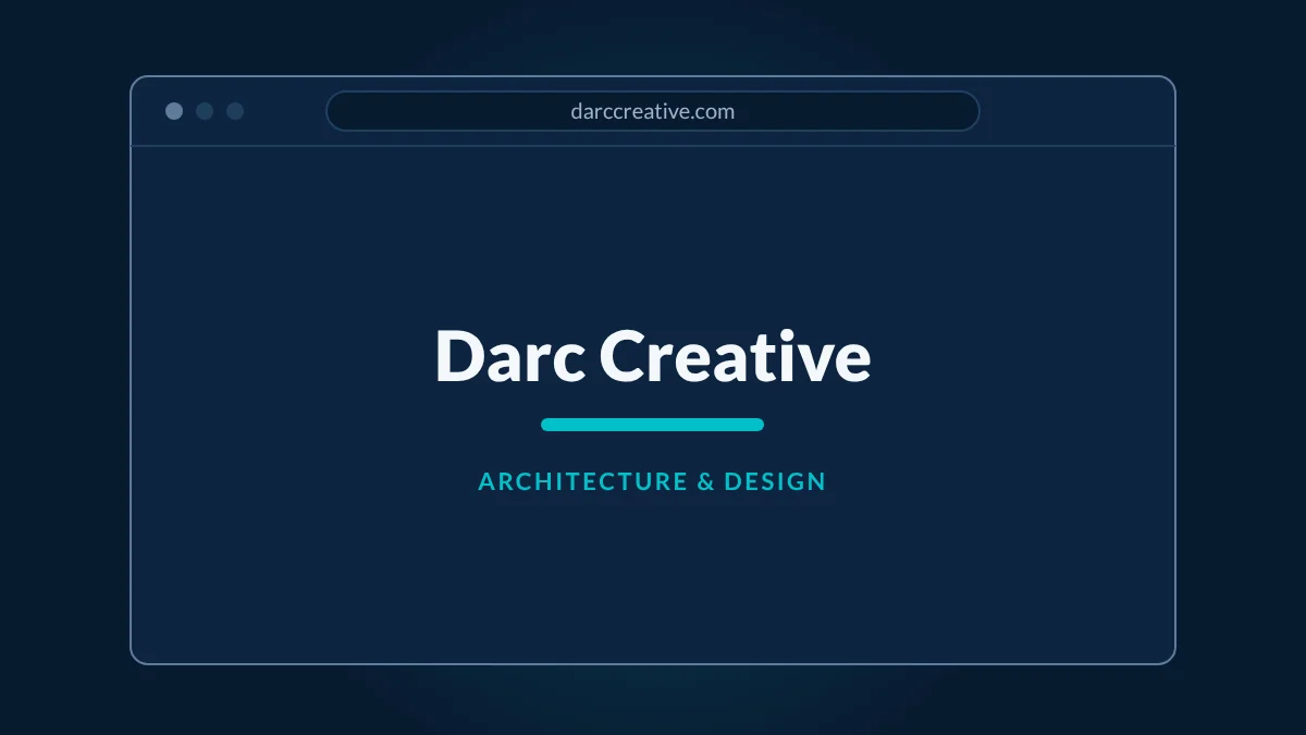 Home page of Darc Creative