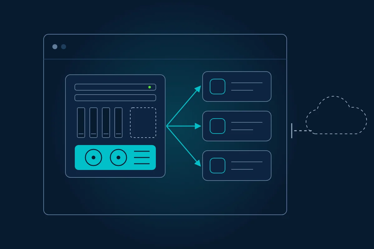 AI apps running on a server inside your own premises
